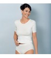 Medima Angora 20 maglia lana donna mezza manica art M1178