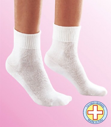 Rekordsan calze sanitarie corte cotone donna CS19