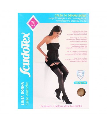 Scudotex calza coscia donna 70 Denari 15/18 mmhg art 477