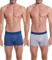 Perofil Match Bi-Pack boxer parigamba uomo