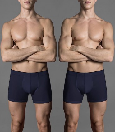 Perofil Match Bi-Pack boxer parigamba uomo