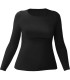 Madiva Softy Venere maglia manica lunga girocollo donna