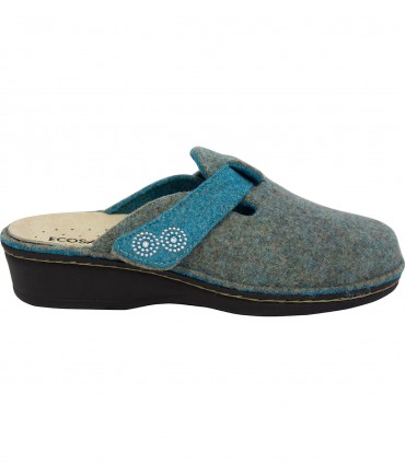 Ecosanit Mietta Feltro Double ciabatte donna