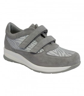 Ecosanit Yvonne Velcro Bio Camoscio scarpe donna