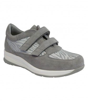 Ecosanit Yvonne Velcro Bio Camoscio scarpe donna