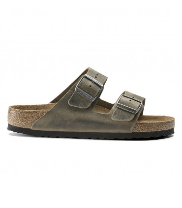 Birkenstock Arizona Soft Footbed Oiled Leather ciabatte unisex