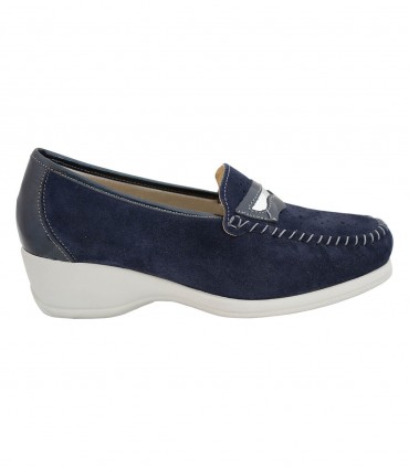 Ecosanit Malika Forato Camoscio Lac scarpe donna