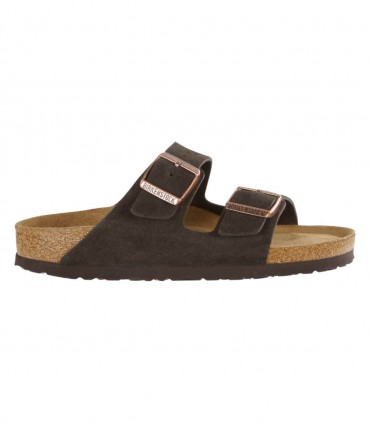 Birkenstock Arizona Soft Footbed Suede mocha ciabatte unisex