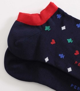 Perofil Cotton Colors Multipack calzini uomo cotone carte da gioco