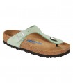 Birkenstock Gizeh Soft Footbed matcha ciabatte donna