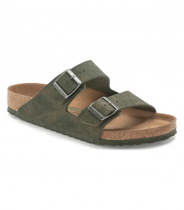 Birkenstock Arizona Vegan desert dust thyme ciabatte uomo
