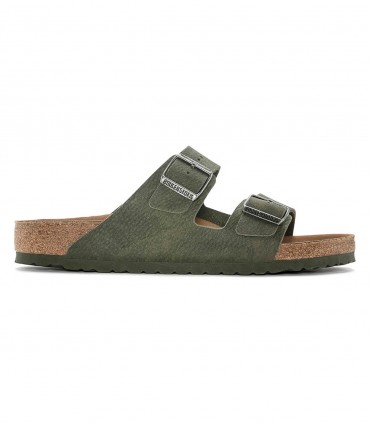 Birkenstock Arizona Vegan desert dust thyme ciabatte uomo