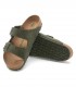 Birkenstock Arizona Vegan desert dust thyme ciabatte uomo