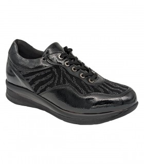 Ecosanit Misè Zebra Madras Suede scarpe donna