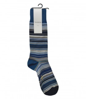Perofil Cotton Colors calze corte uomo cotone millerighe