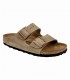 Birkenstock Arizona Oiled Leather tabacco brown ciabatte unisex
