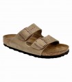 Birkenstock Arizona Oiled Leather tabacco brown ciabatte unisex