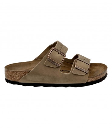 Birkenstock Arizona Oiled Leather tabacco brown ciabatte unisex
