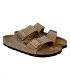 Birkenstock Arizona Oiled Leather tabacco brown ciabatte unisex