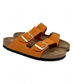 Birkenstock Arizona burnt orange ciabatte donna