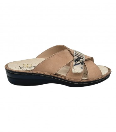 Ecosanit Eveline Nabuk Soft Cabala ciabatte donna