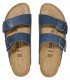 Birkenstock Arizona Oiled Leather blue ciabatte unisex