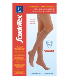 Scudotex gambaletti donna punta aperta 70 denari 18/18 mmHg 824