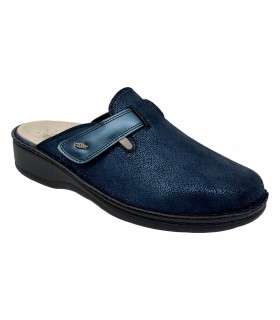 Ecosanit Marvin Velcro Incas Mustang Riflesso ciabatte donna