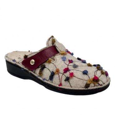 Ecosanit Mietta 1 Feltro Gem Venice ciabatte donna