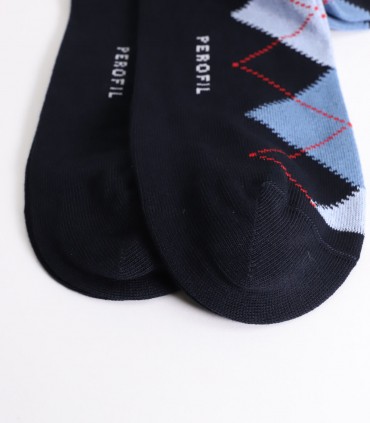 Perofil Winter Cotton Multipack calze lunghe uomo cotone rombi