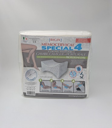 Biosynex Memocervical Special 4 cuscino anatomico gambe