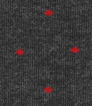 Perofil Cotton Fantasy calze lunghe uomo cotone pois
