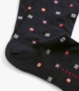 Perofil Cotton Fantasy calze lunghe uomo cotone cravatteria