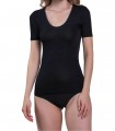 Vittoria B. maglia mezza manica lana seta donna V142