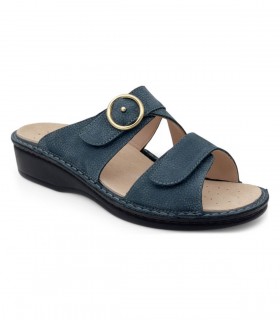 Ecosanit Thun Nabuk ciabatte donna