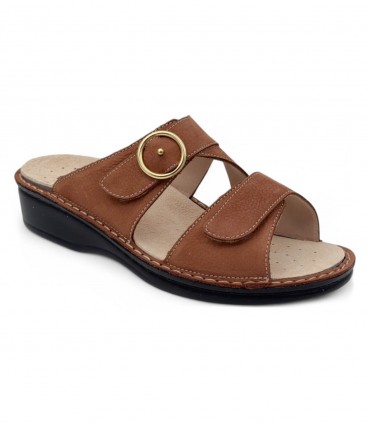 Ecosanit Thun Nabuk ciabatte donna