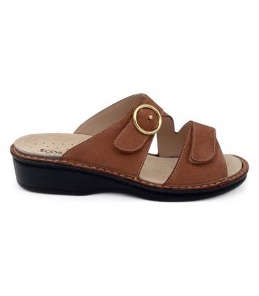 Ecosanit Thun Nabuk ciabatte donna