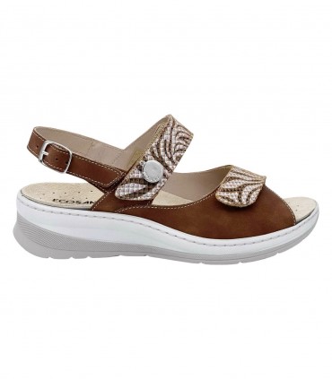 Ecosanit Blanco Dry Nabuk Zestra sandali donna