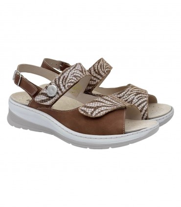 Ecosanit Blanco Dry Nabuk Zestra sandali donna