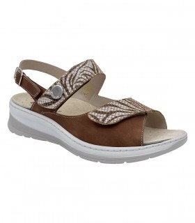 Ecosanit Blanco Dry Nabuk Zestra sandali donna