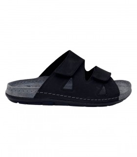 Scholl Aberdeen 2 Straps Man Nubuck ciabatte uomo