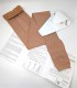 Flebysan Safe Tev monocollant unisex punta aperta corto 28 mmHg