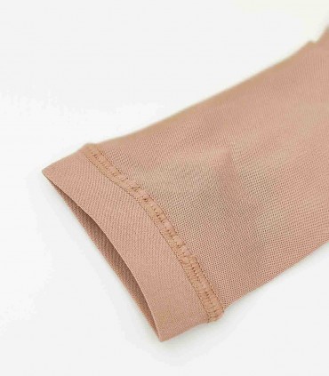 Flebysan Microfibra gambaletti donna punta aperta corto classe 1