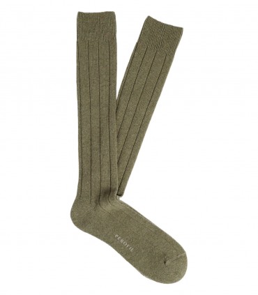 Perofil Wool & Cashmere calze lunghe uomo lana cashmere