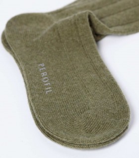 Perofil Wool & Cashmere calze lunghe uomo lana cashmere