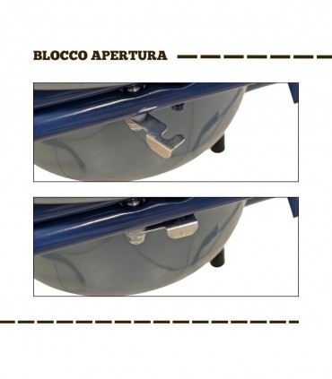 Termigea sgabello wc pieghevole BA47