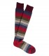 Perofil Wool & Cashmere calze lunghe uomo lana cashmere maxi righe