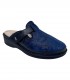 Ecosanit Marte Velcro Diabetico Naplak Reptilia ciabatte donna