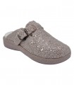 Ecosanit Winny Teddy Lurex ciabatte donna