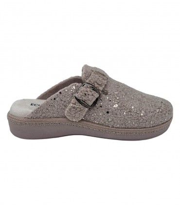Ecosanit Winny Teddy Lurex ciabatte donna